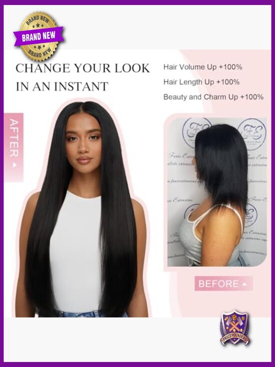Clip In Hair Extensions 14\